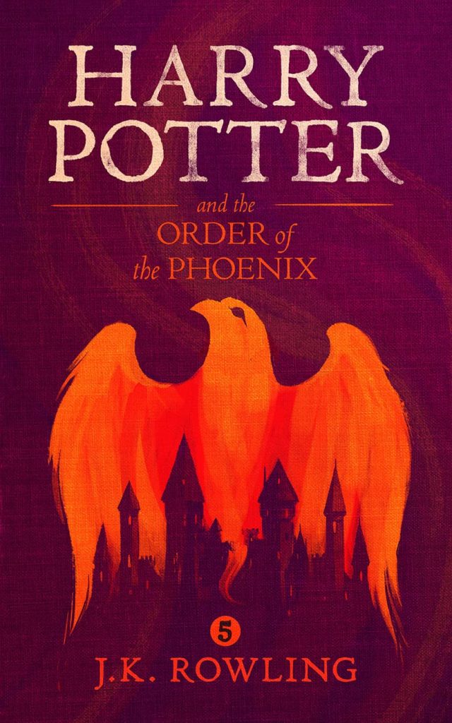 Cover of Harry Potter and the Order of the Phoenix by Olly Moss