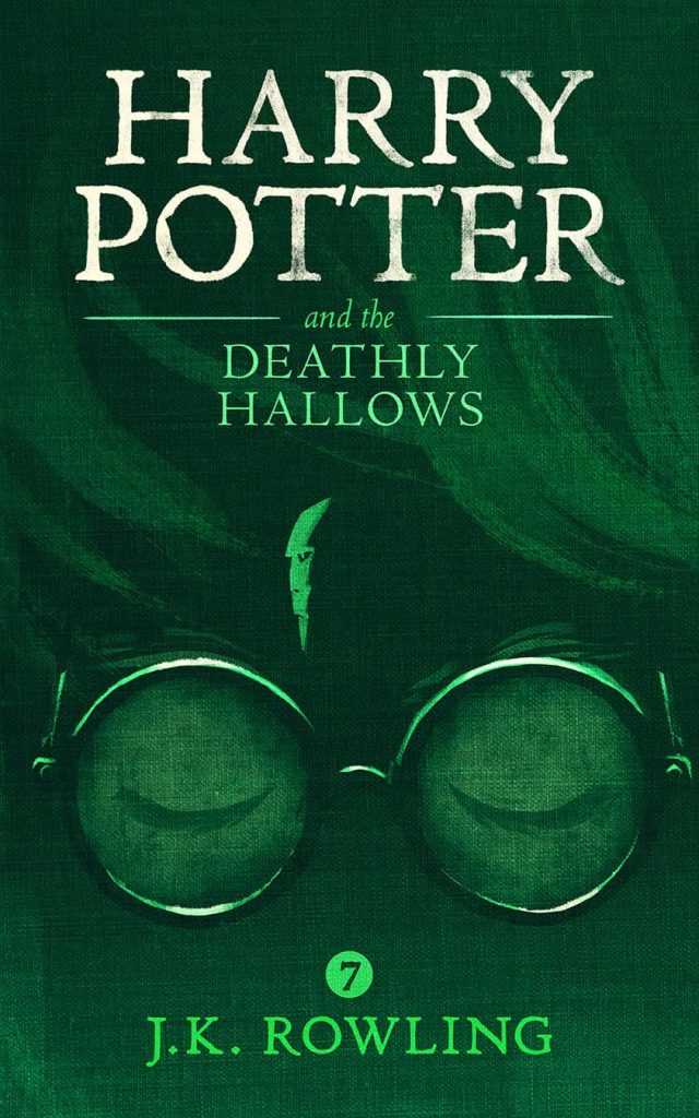 Cover of Harry Potter and the Deathly Hallows by Olly Moss